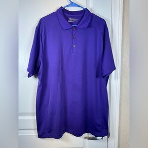 Nike Golf Tour Performance Purple Dri-Fit Polo Shirt Size XL EUC #2055